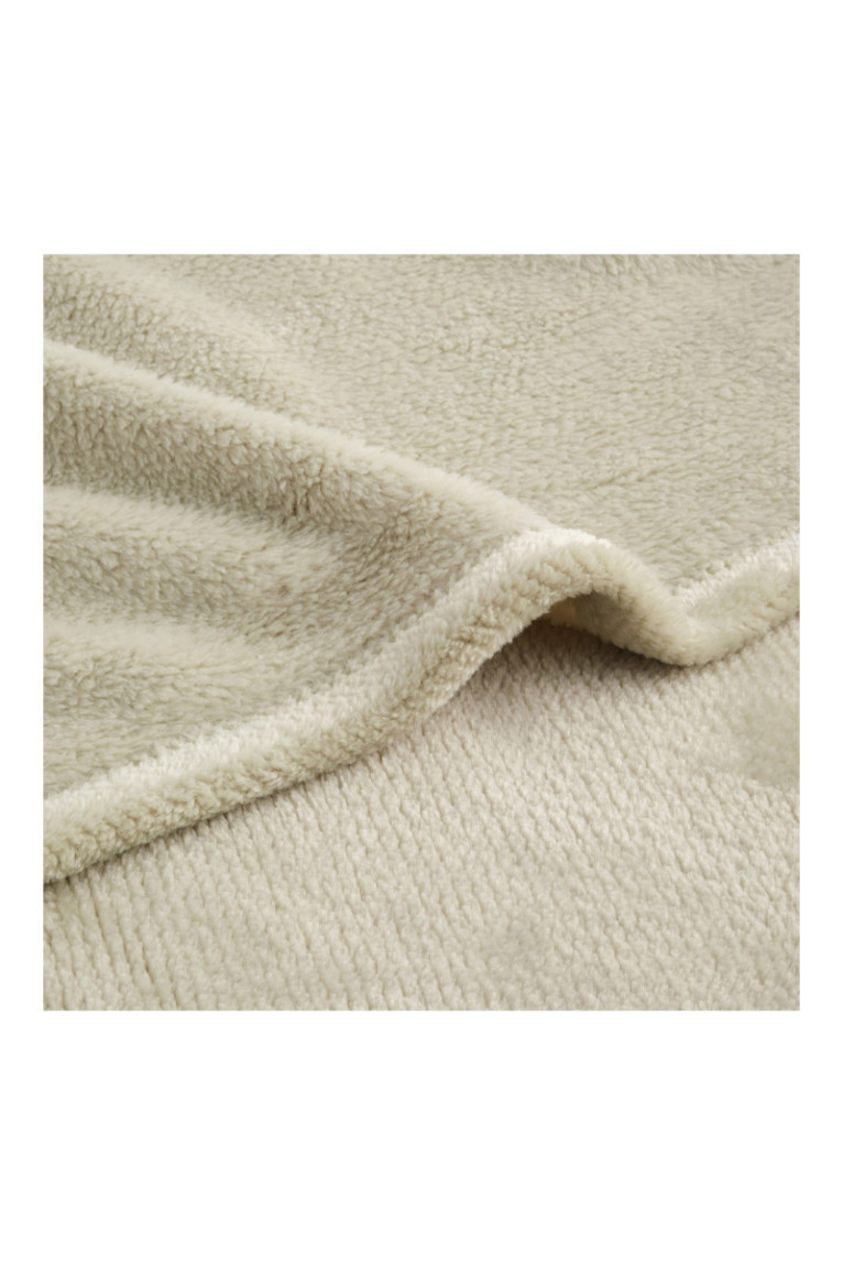 Couverture polaire Abila Jacquard Solid Sauge - 150x200cm