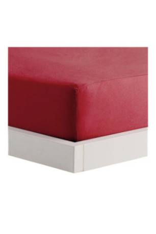 Drap-housse Micros Bordeaux - 180x200x25cm