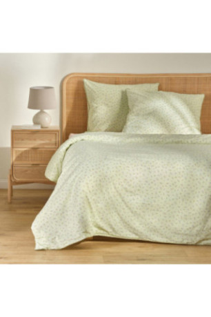 Parure de lit Avis Vert clair - 160x200cm