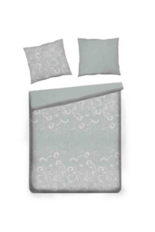 Parure de lit Dochelli Gris clair - 160x200cm