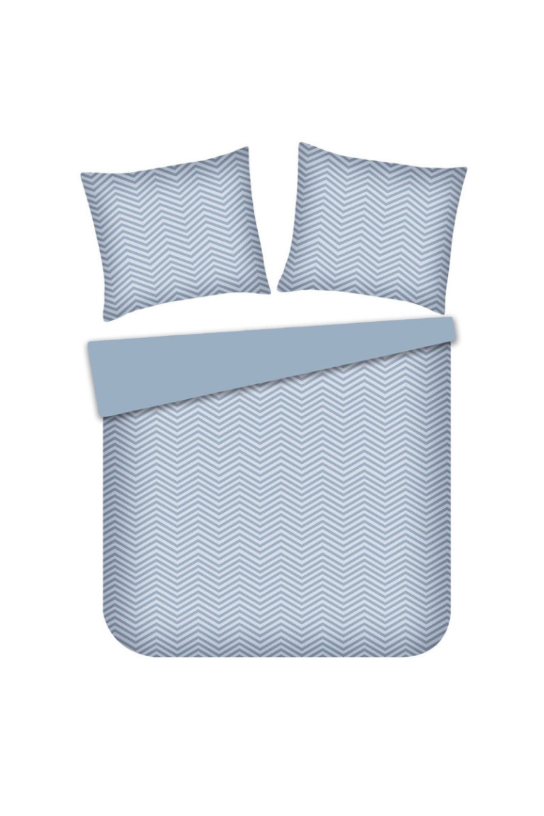 Parure de lit Samjon Bleu - 160x200cm