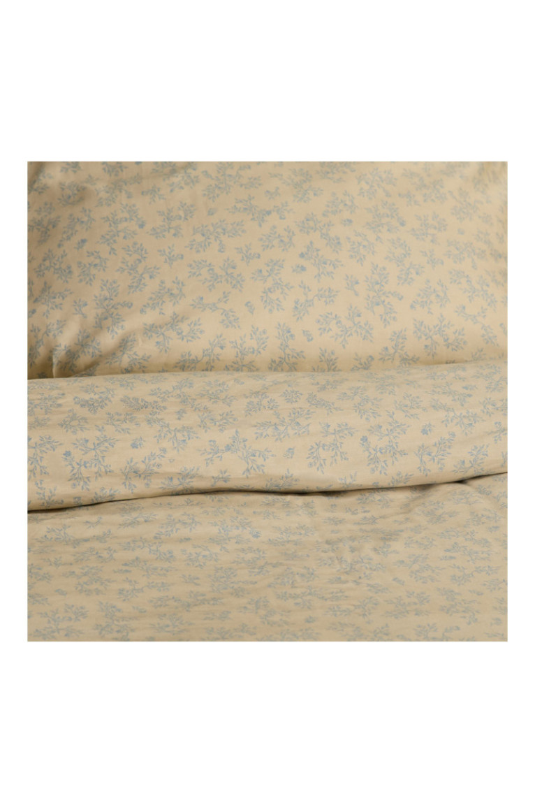 Parure de lit Rosmarin Beige clair - 140x200cm
