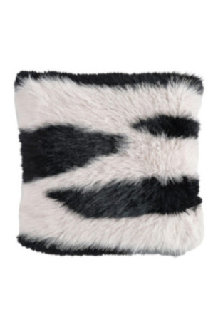 Housse de coussin Zebrisse Noir - 45x45cm