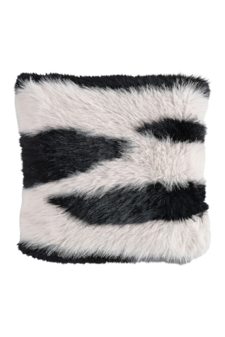 Housse de coussin Zebrisse Noir - 45x45cm