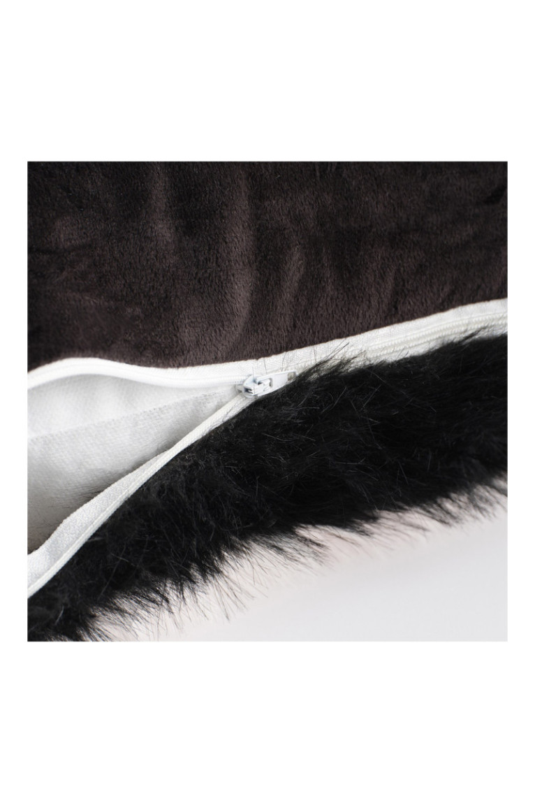 Housse de coussin Zebrisse Noir - 45x45cm