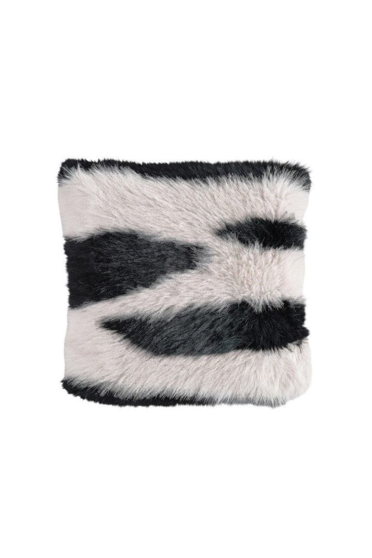 Housse de coussin Zebrisse Noir - 45x45cm