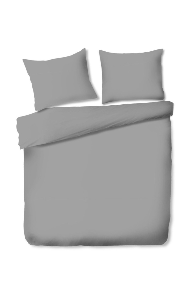 Parure de lit Micros Solid Gris - 200x220cm