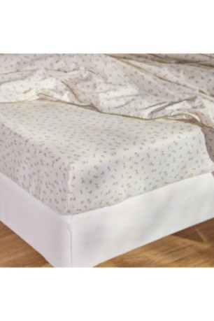 Drap-housse Avis Écru - 160x200x25cm