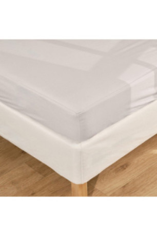 Drap-housse Beddis Gris - 160x200x25cm