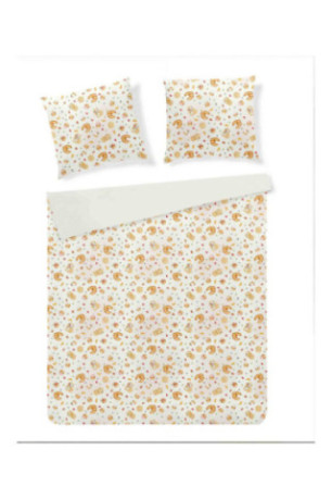 Parure de lit Brunchery Beige clair - 160x200cm