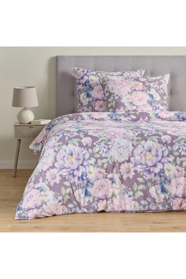 Parure de lit Essasito Violet - 200x220cm