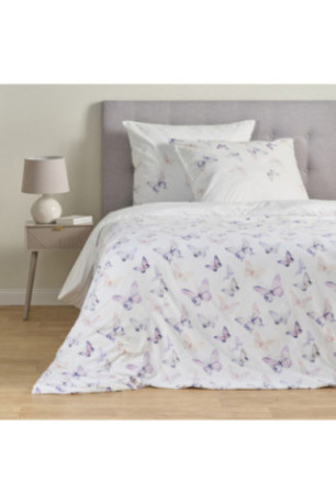 Parure de lit Nelina Blanc - 160x200cm