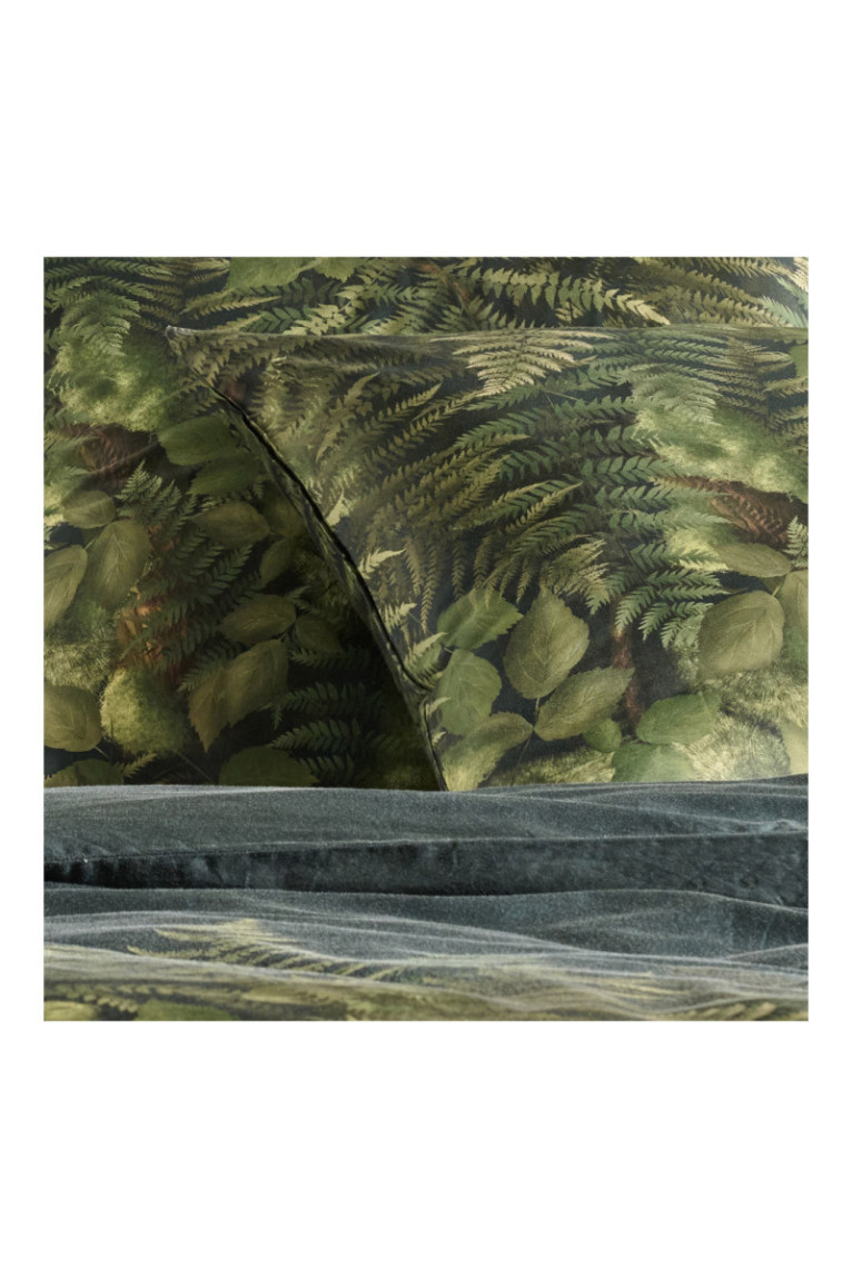 Linge de lit Pesiso Vert foncé - 160x200cm