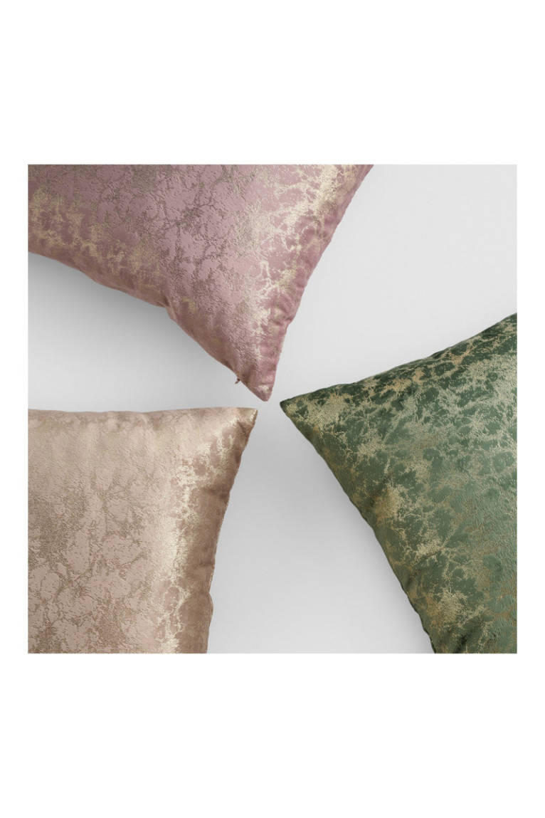 Housse de coussin décorative Marmora Rose - 45x45cm