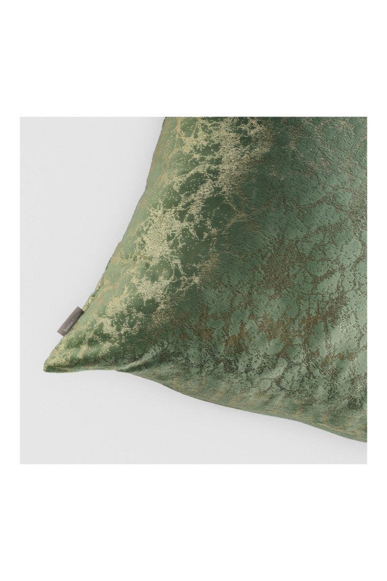 Housse de coussin décorative Marmora Vert - 45x45cm