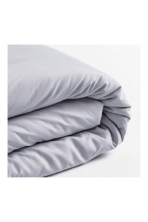 Parure de lit Micros Solid Gris clair - 140x200cm