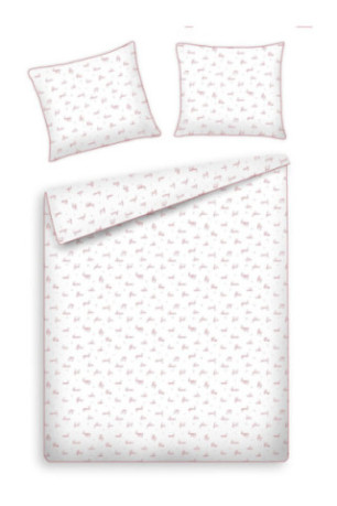 Parure de lit Zafir Blanc - 200x220cm