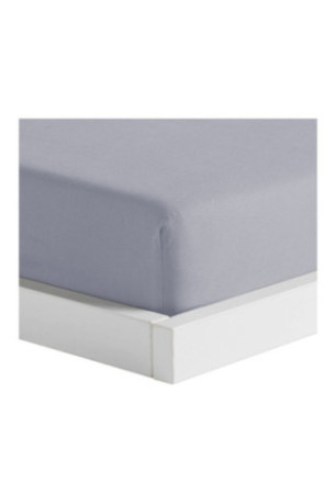 Drap-housse Satinette Violet - 160x200x25cm