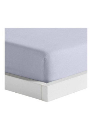 Drap-housse Satinette Violet - 160x200x25cm