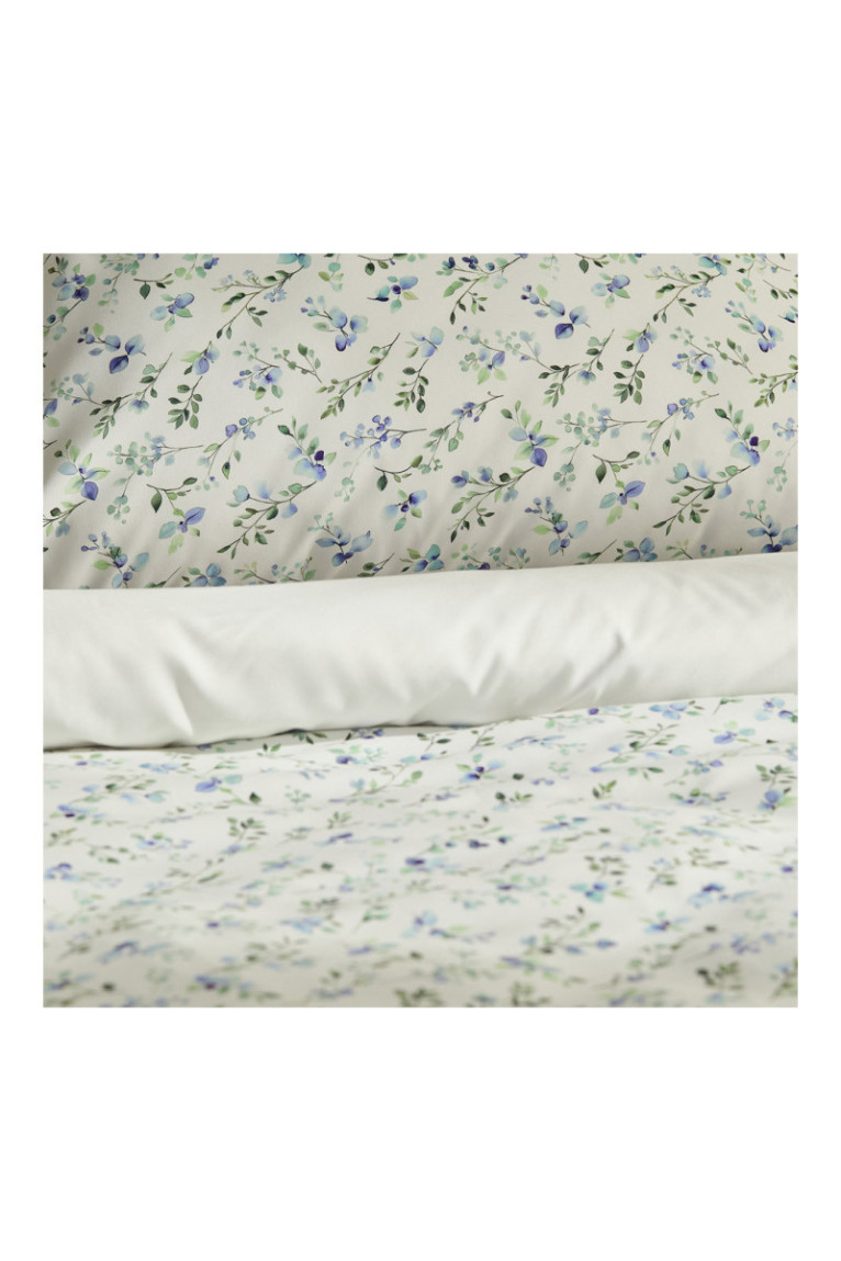 Parure de lit Swifti blanc - 160x200cm