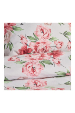 Parure de lit Florissima Blanc - 160x200cm