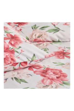 Parure de lit Florissima Blanc - 160x200cm