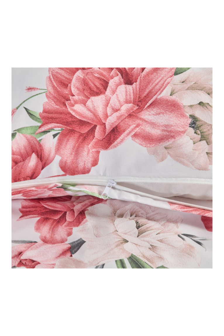 Parure de lit Florissima Blanc - 160x200cm
