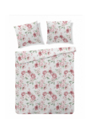 Parure de lit Florissima Blanc - 160x200cm