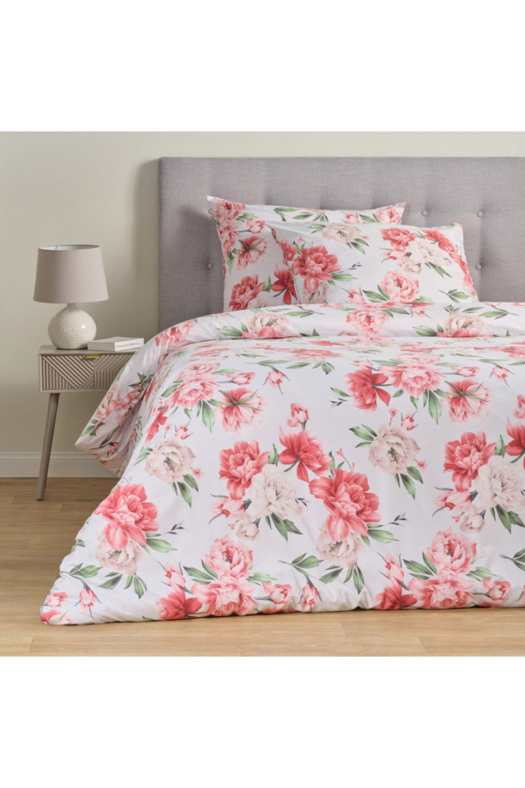 Parure de lit Florissima Blanc - 200x220cm