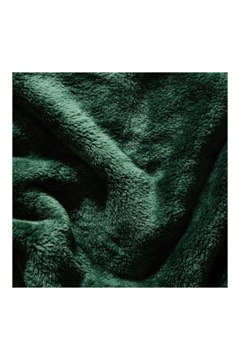 Plaid Floss Solid Vert foncé - 150x200cm