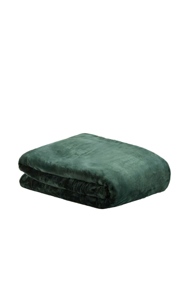 Plaid Floss Solid Vert foncé - 150x200cm