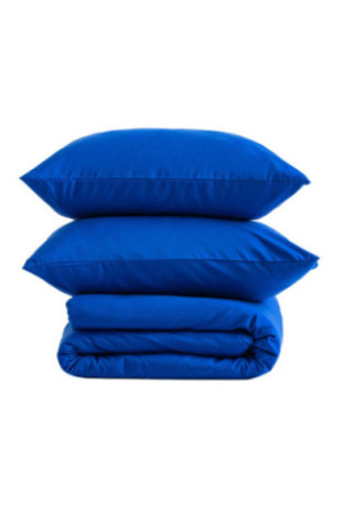 Parure de lit Micros Solid Indigo - 140x200cm