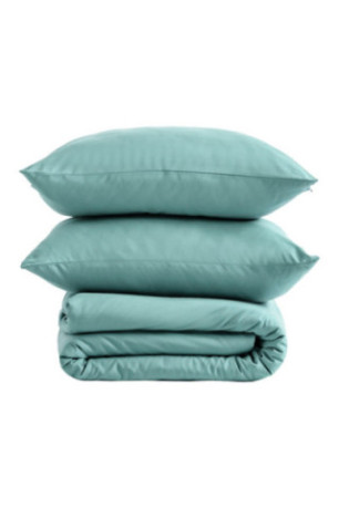 Parure de lit Micros Solid Turquoise - 140x200cm