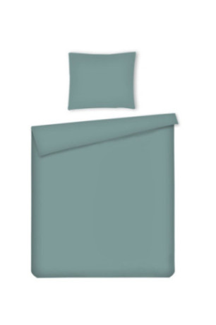 Parure de lit Micros Solid Turquoise - 140x200cm