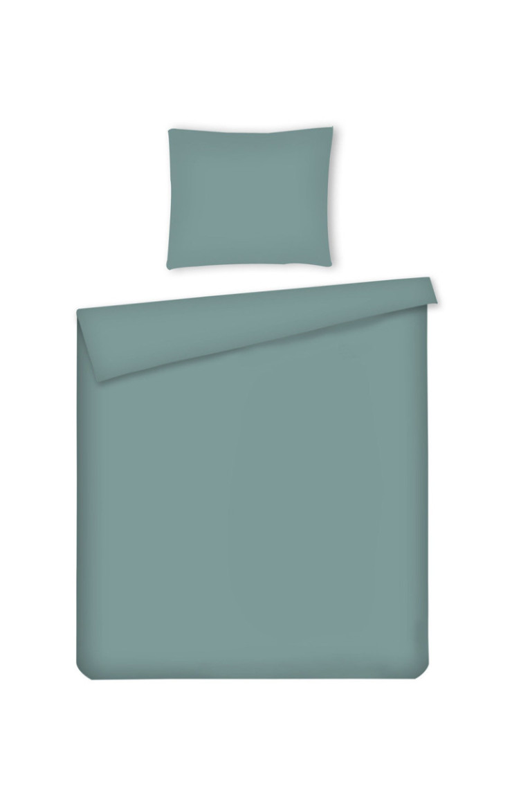 Parure de lit Micros Solid Turquoise - 140x200cm