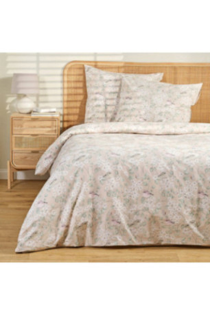 Parure de lit Gardos Beige clair - 200x220cm