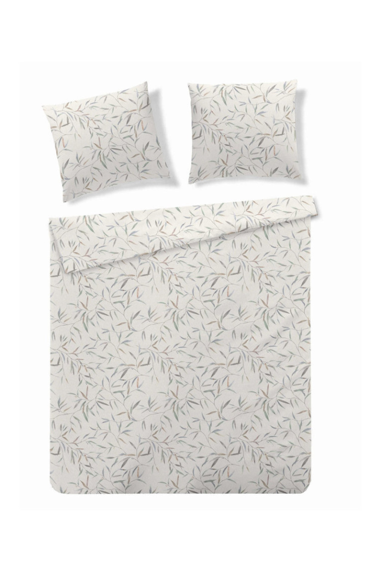 Parure de lit Panorel Écru - 160x200cm