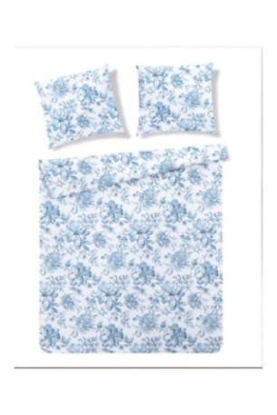 Parure de lit Rapallo Bleu clair - 160x200cm