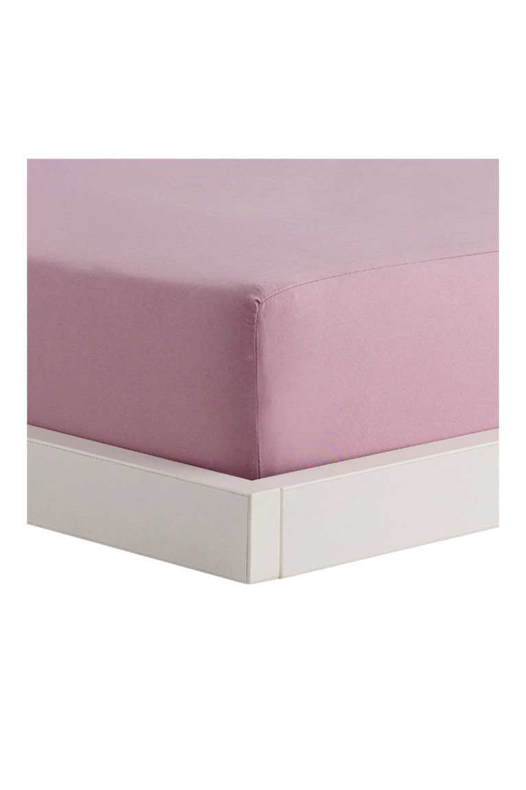 Drap-housse Micros Rose - 200x220x25cm