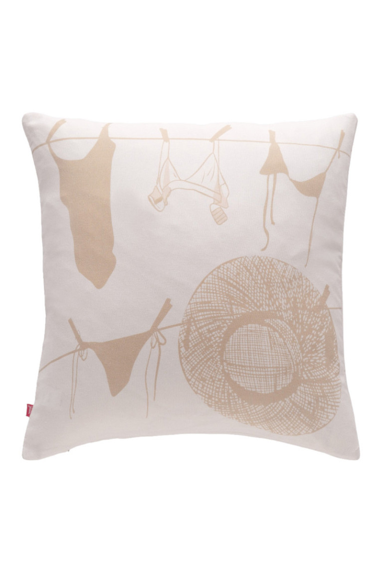Housse de coussin décorative Tropea Beige - 45x45cm