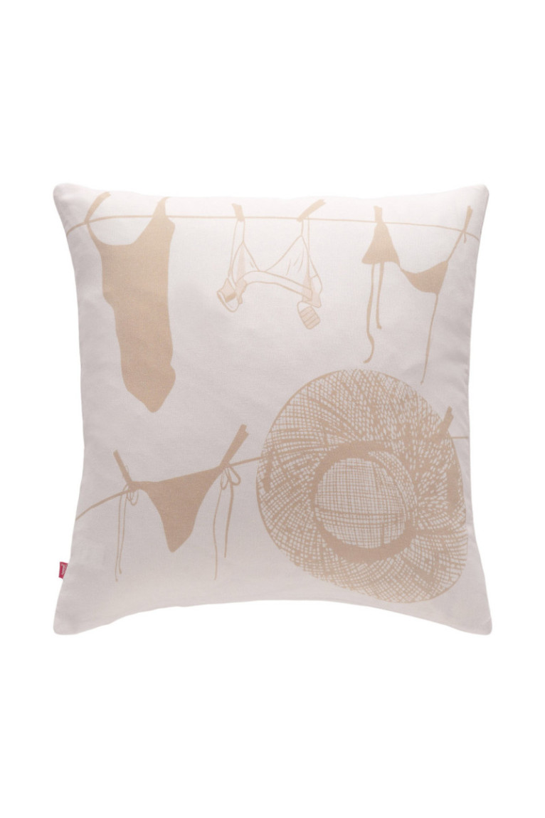 Housse de coussin décorative Tropea Beige - 45x45cm