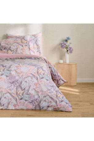 Parure de lit Daphnett Lilas - 160x200cm