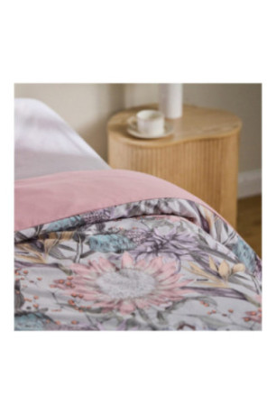 Parure de lit Daphnett Lilas - 160x200cm