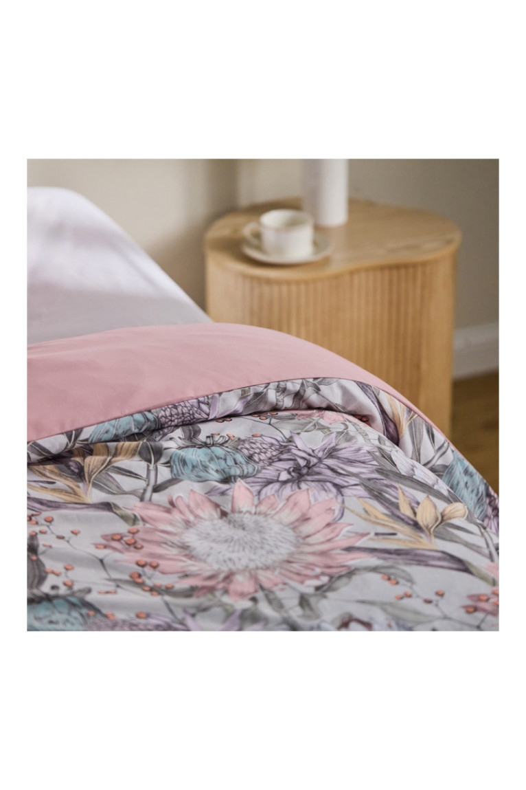 Linge de lit Daphnett Lilas - 160x200cm