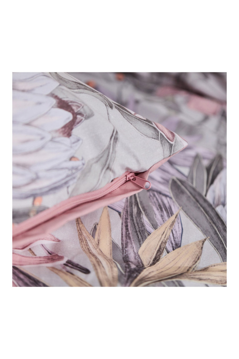 Linge de lit Daphnett Lilas - 160x200cm