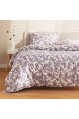 Parure de lit Lilas Lilas - 160x200cm