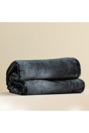 Plaid Floss Solid Bleu marine - 220x200cm