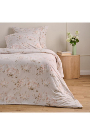 Parure de lit Depart Beige clair - 160x200cm