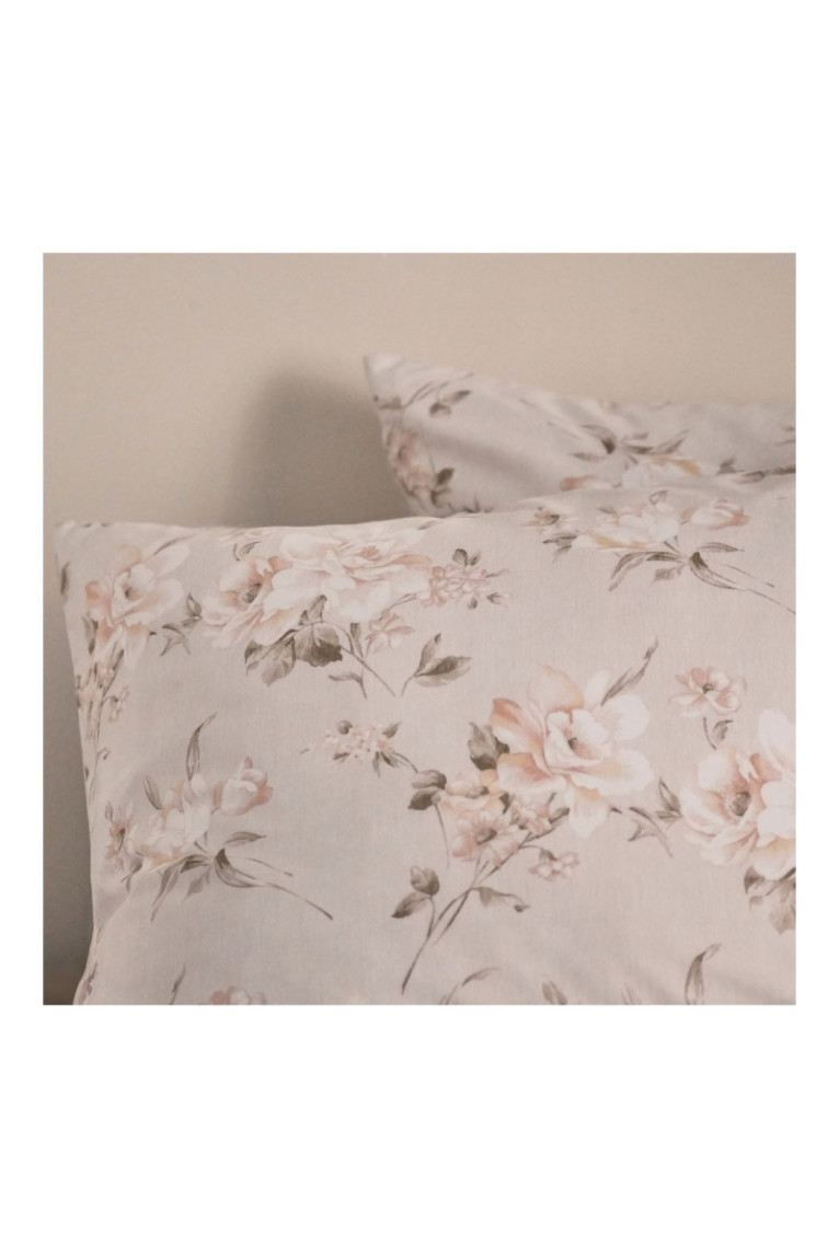 Parure de lit Depart Beige clair - 160x200cm