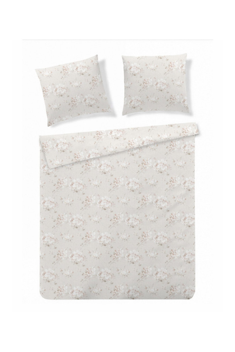 Parure de lit Depart Beige clair - 160x200cm